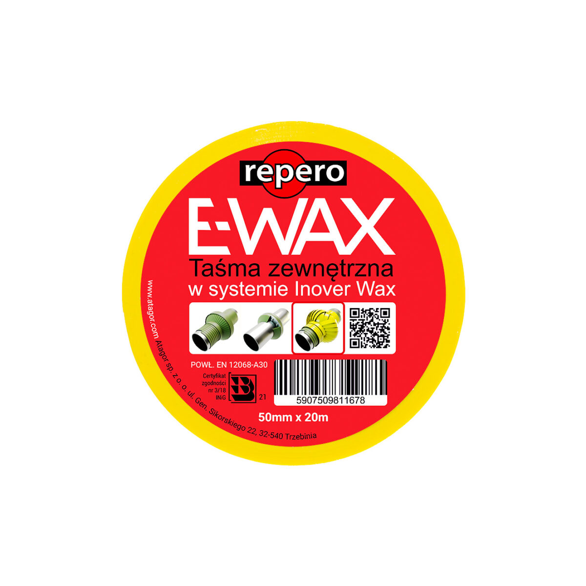 Taśma antykorozyjna zewnętrzna - repero E-Wax